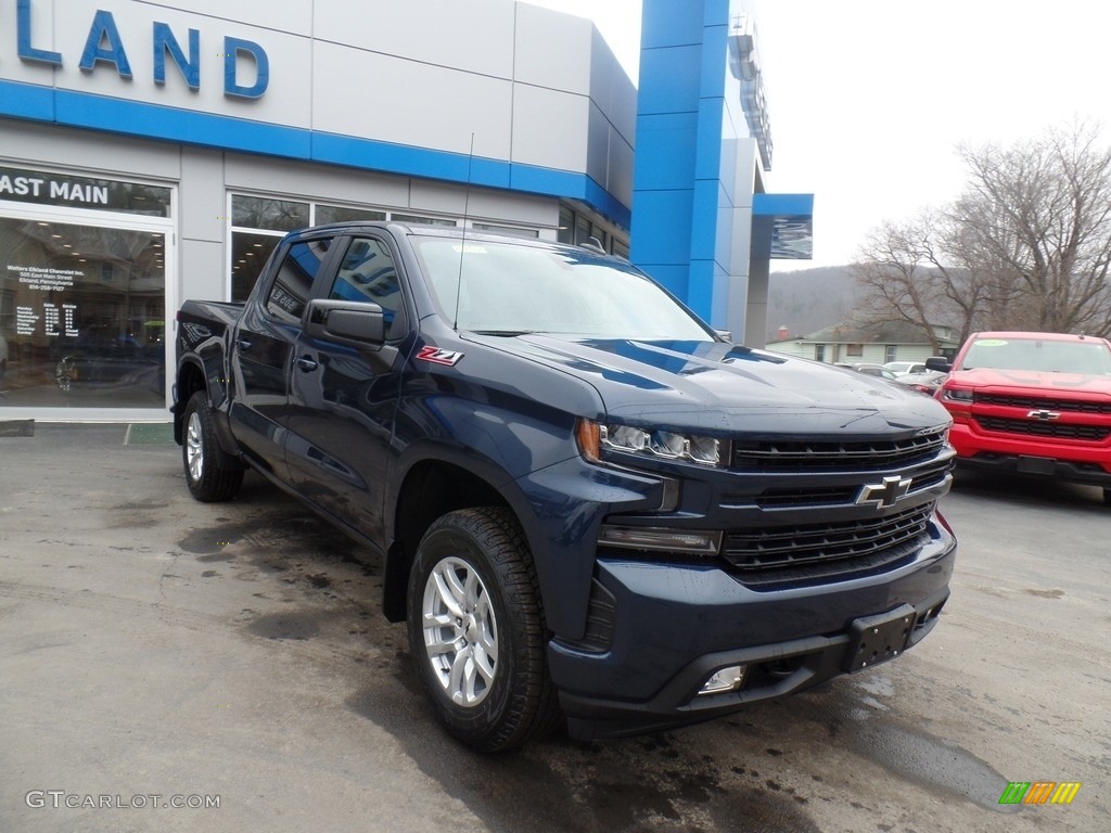 2020 Silverado 1500 RST Crew Cab 4x4 - Northsky Blue Metallic / Jet Black photo #5