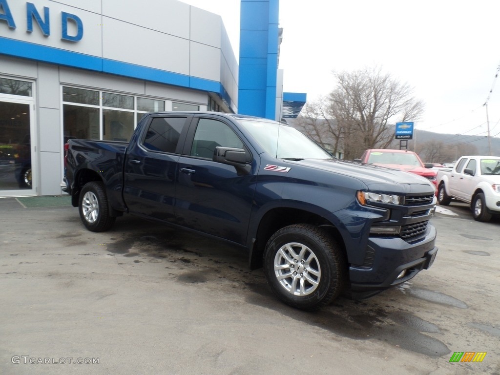 2020 Silverado 1500 RST Crew Cab 4x4 - Northsky Blue Metallic / Jet Black photo #6