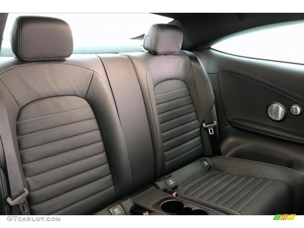 Black Interior 2020 Mercedes-Benz C AMG 43 4Matic Coupe Photo #137077367