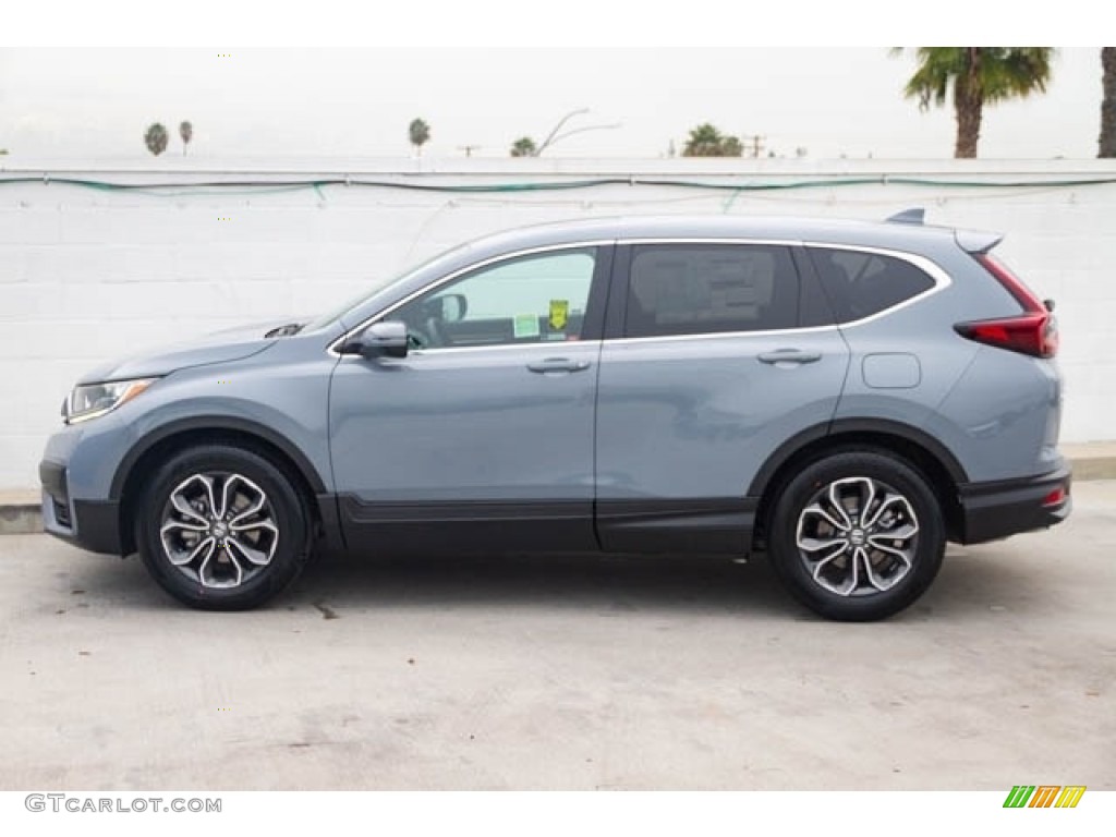 2020 CR-V EX - Sonic Gray Pearl / Black photo #4