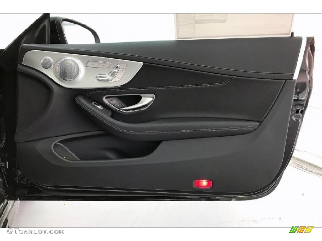2020 Mercedes-Benz C AMG 43 4Matic Coupe Black Door Panel Photo #137077709