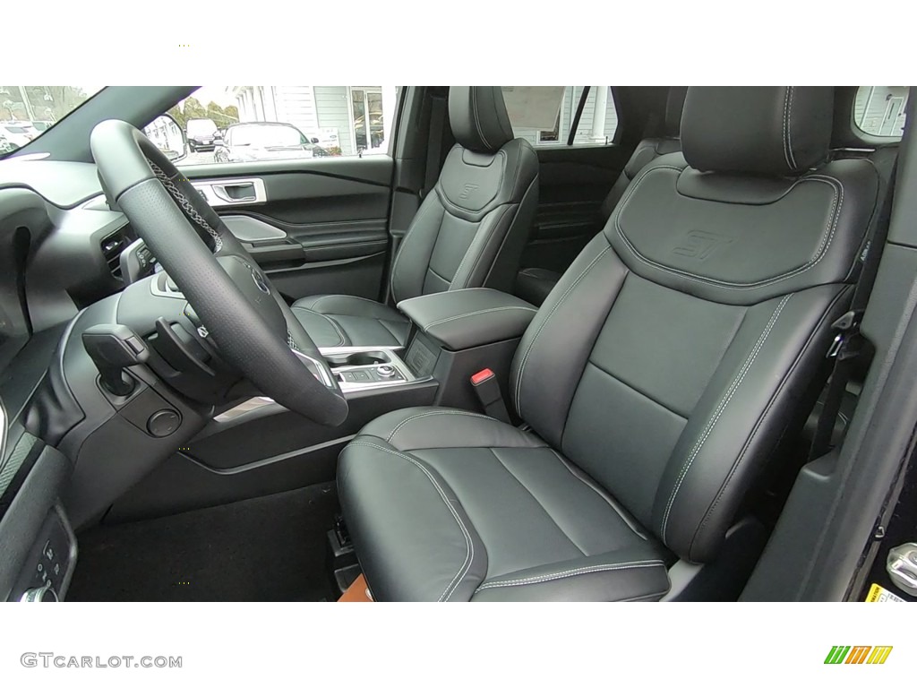 2020 Explorer ST 4WD - Agate Black Metallic / Ebony photo #11