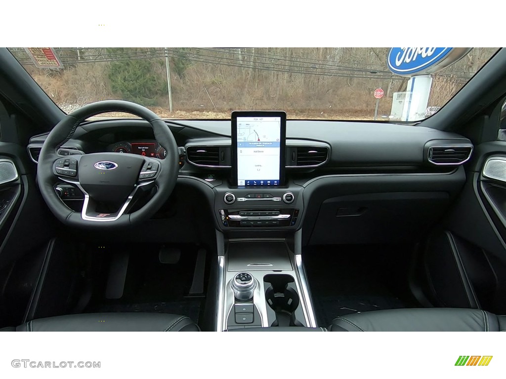 2020 Explorer ST 4WD - Agate Black Metallic / Ebony photo #19