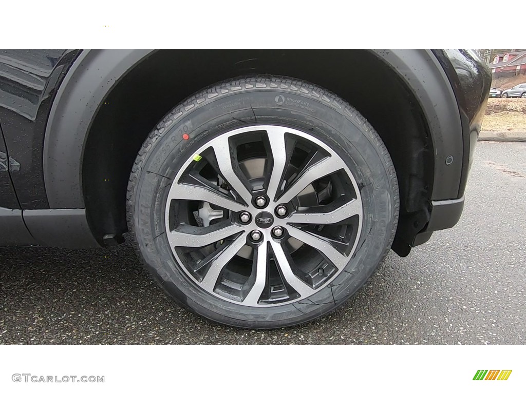 2020 Explorer ST 4WD - Agate Black Metallic / Ebony photo #27