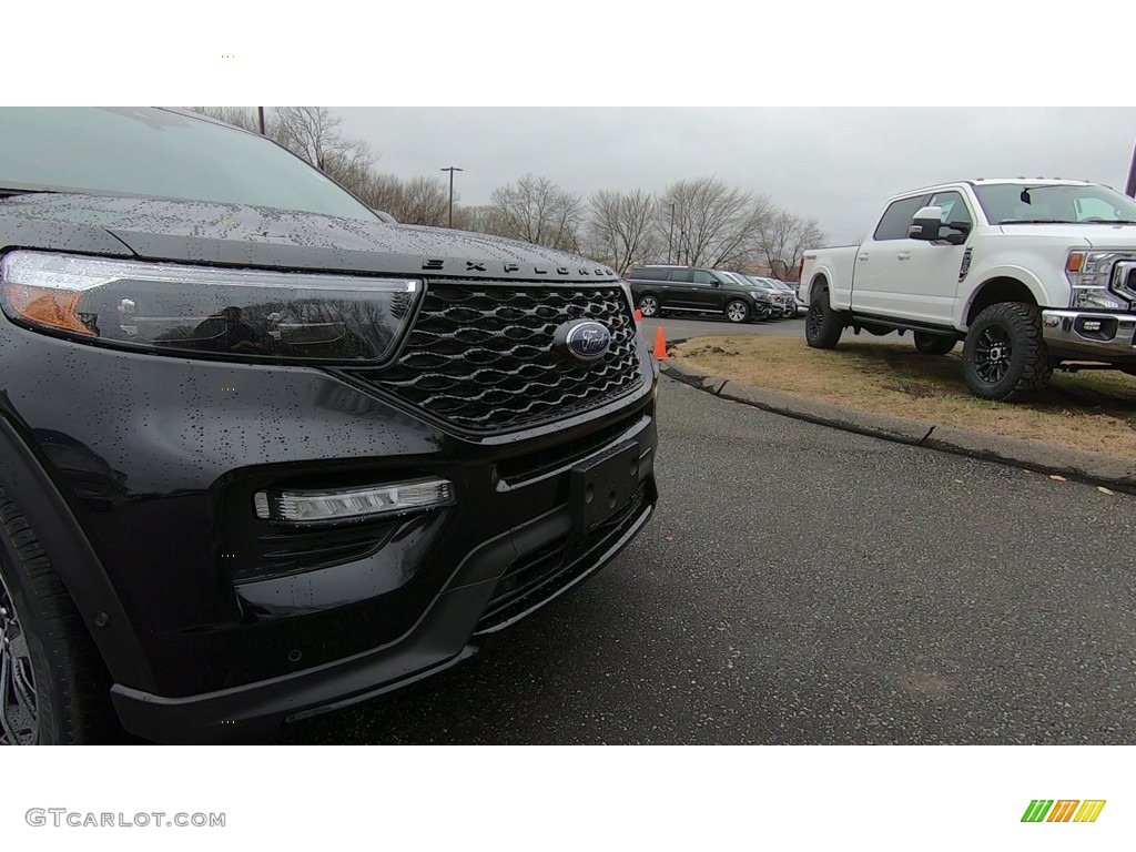 2020 Explorer ST 4WD - Agate Black Metallic / Ebony photo #28