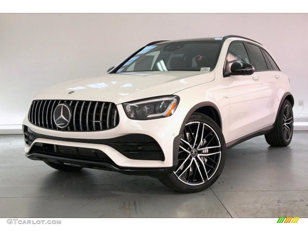 designo Diamond White Metallic 2020 Mercedes-Benz GLC AMG 43 4Matic Exterior Photo #137078225