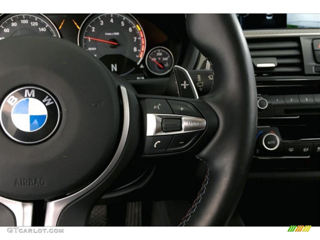 2017 M3 Sedan - Mineral Grey Metallic / Sakhir Orange/Black photo #15