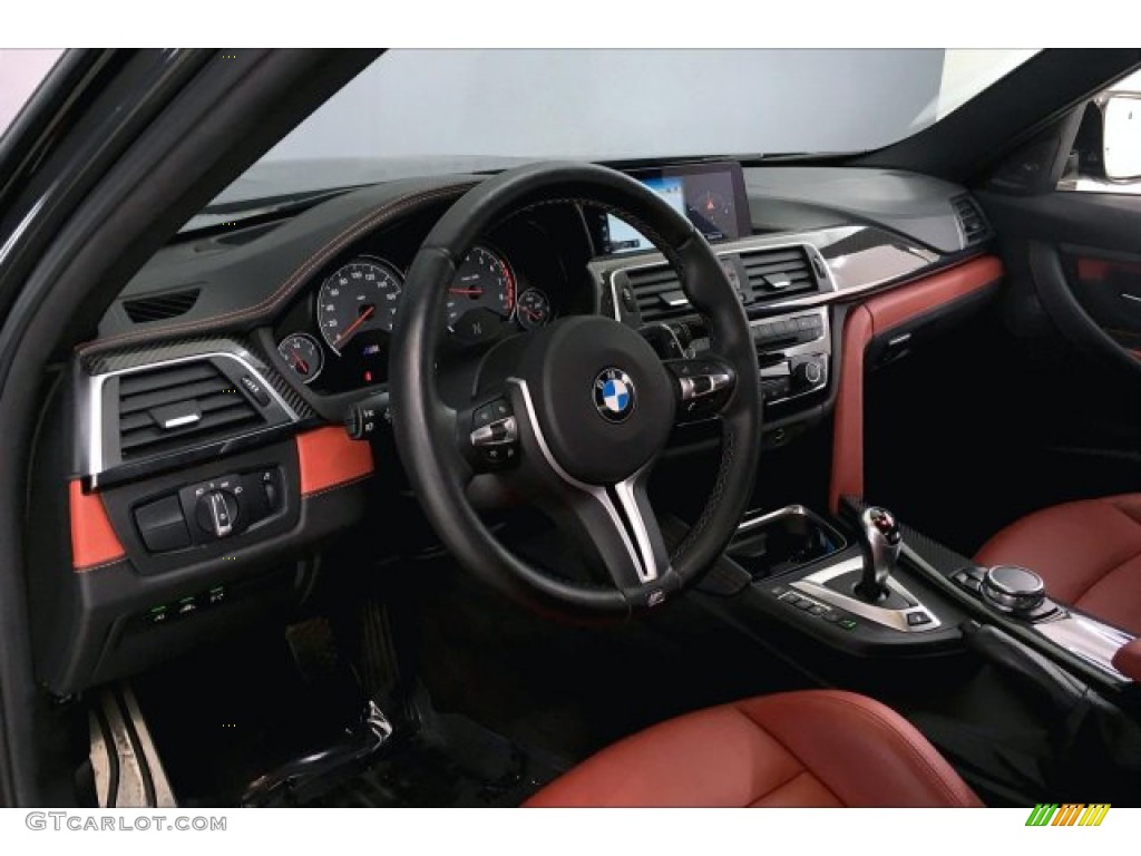 2017 M3 Sedan - Mineral Grey Metallic / Sakhir Orange/Black photo #17