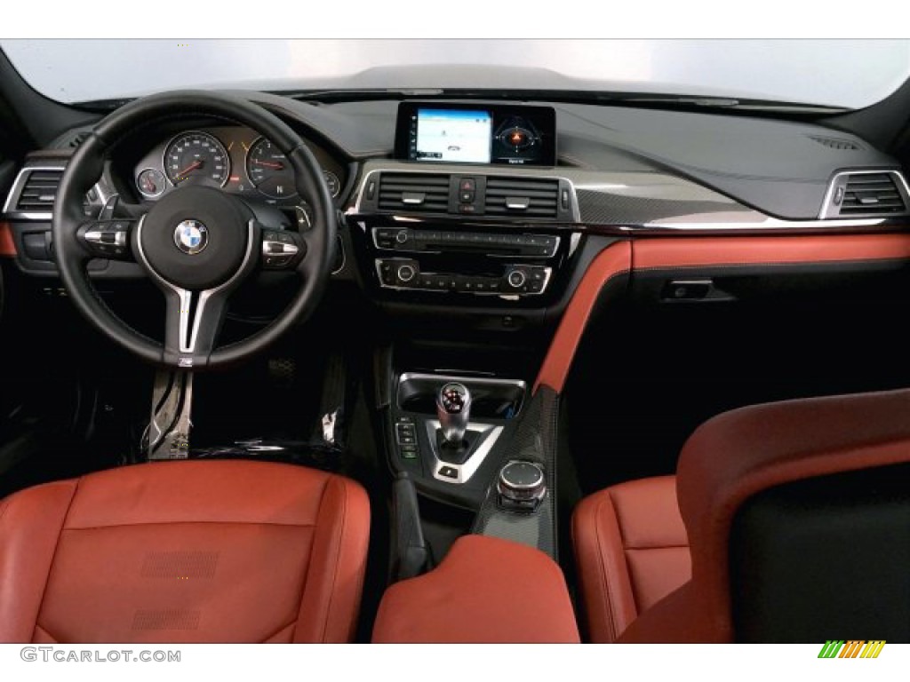 2017 M3 Sedan - Mineral Grey Metallic / Sakhir Orange/Black photo #20