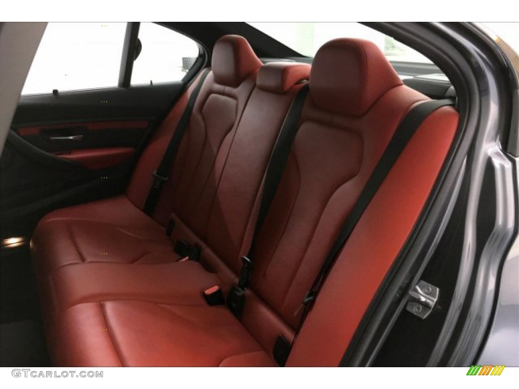 2017 M3 Sedan - Mineral Grey Metallic / Sakhir Orange/Black photo #32