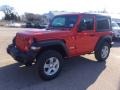 2020 Firecracker Red Jeep Wrangler Sport 4x4  photo #5