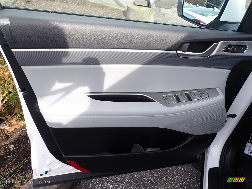 2020 Palisade SEL AWD - Hyper White / Black/Gray photo #10