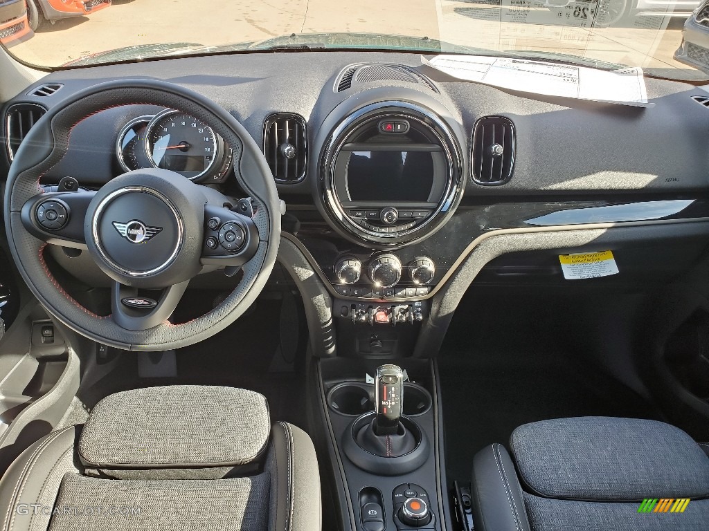 Black Pearl Interior 2020 Mini Countryman Cooper S All4 Photo #137084791