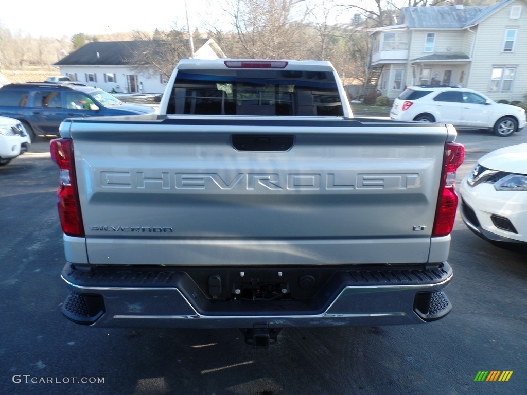 2020 Silverado 1500 LT Crew Cab 4x4 - Silver Ice Metallic / Jet Black photo #7