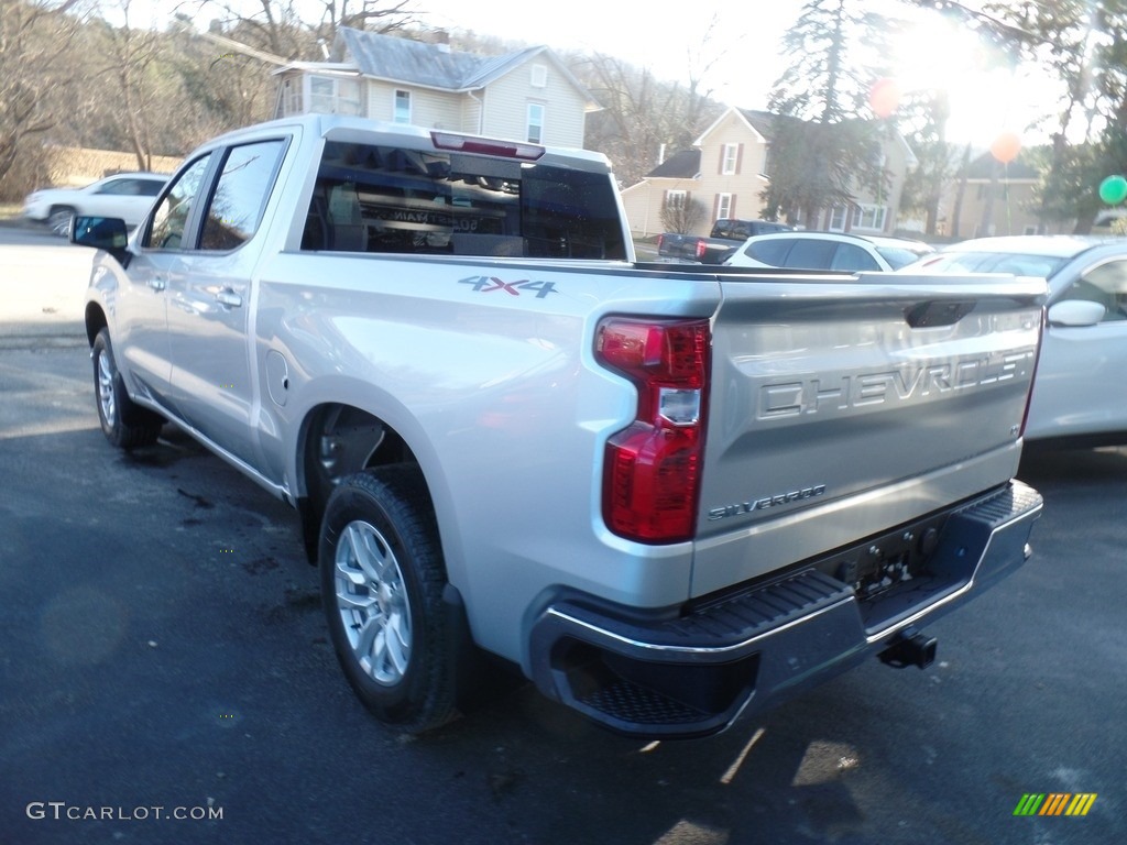 2020 Silverado 1500 LT Crew Cab 4x4 - Silver Ice Metallic / Jet Black photo #8