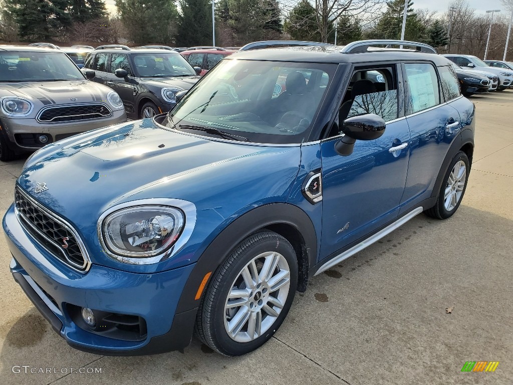 Island Blue Metallic 2020 Mini Countryman Cooper S All4 Exterior Photo #137085304