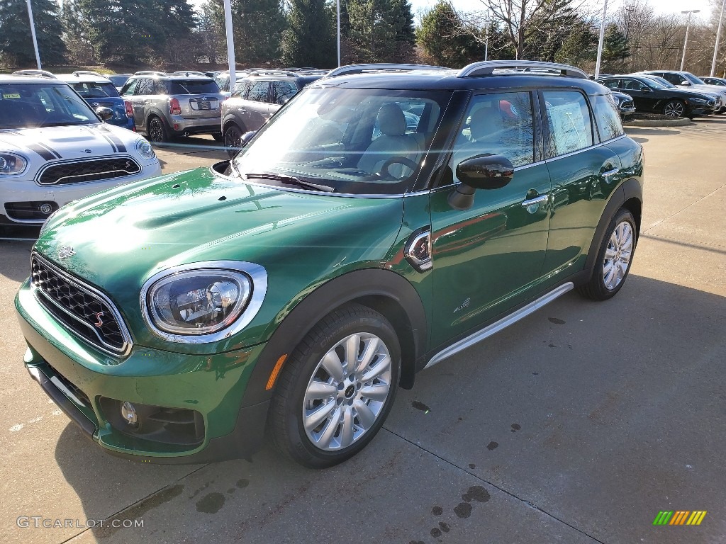 British Racing Green IV Metallic 2020 Mini Countryman Cooper S All4 Exterior Photo #137085511