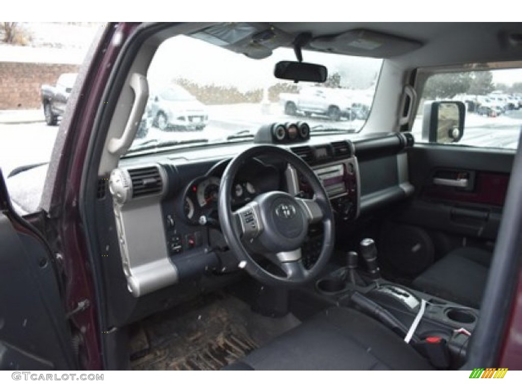 2007 FJ Cruiser 4WD - Black Cherry Pearl / Dark Charcoal photo #10