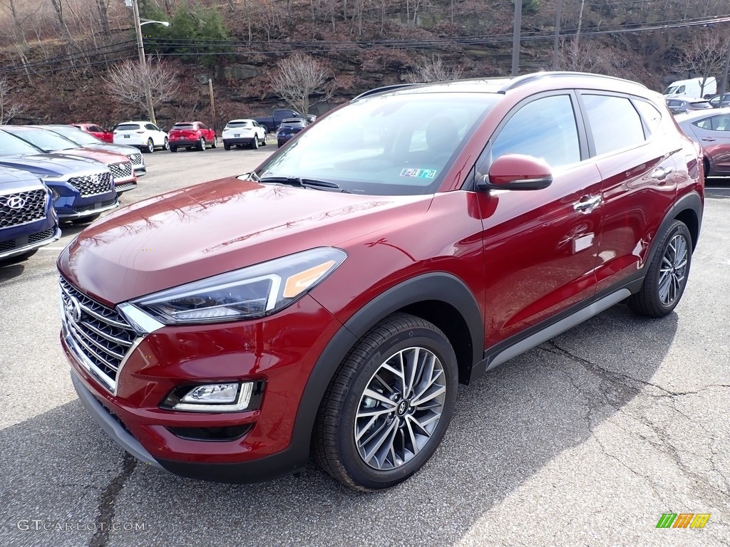 Gemstone Red 2020 Hyundai Tucson Ultimate AWD Exterior Photo #137086063