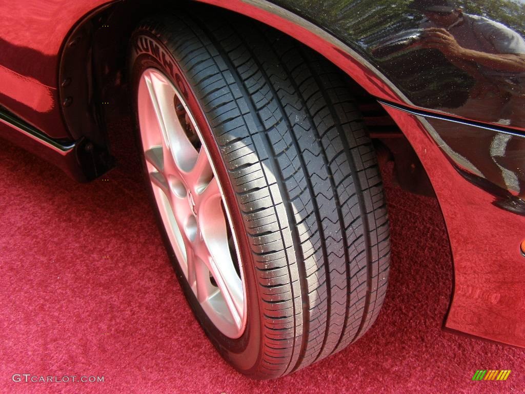 2004 MX-5 Miata LS Roadster - Black Cherry Mica / Parchment photo #15