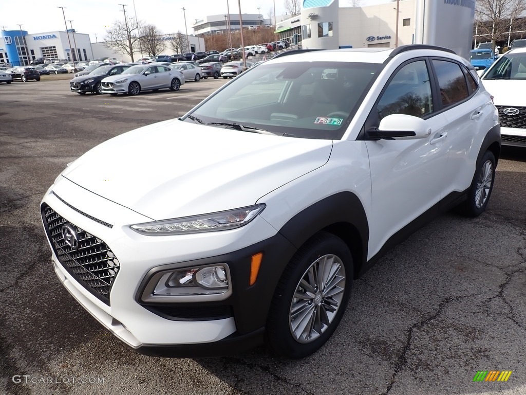 2020 Kona SEL AWD - Chalk White / Black photo #5