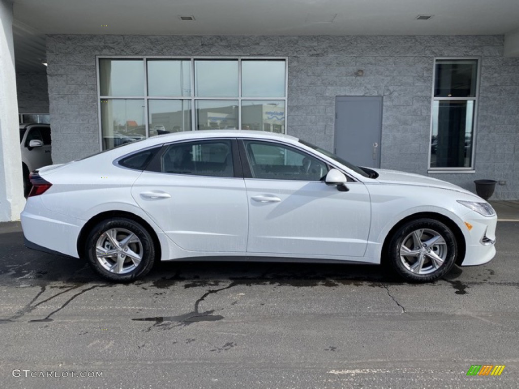 2020 Sonata SE - Quartz White / Black photo #2