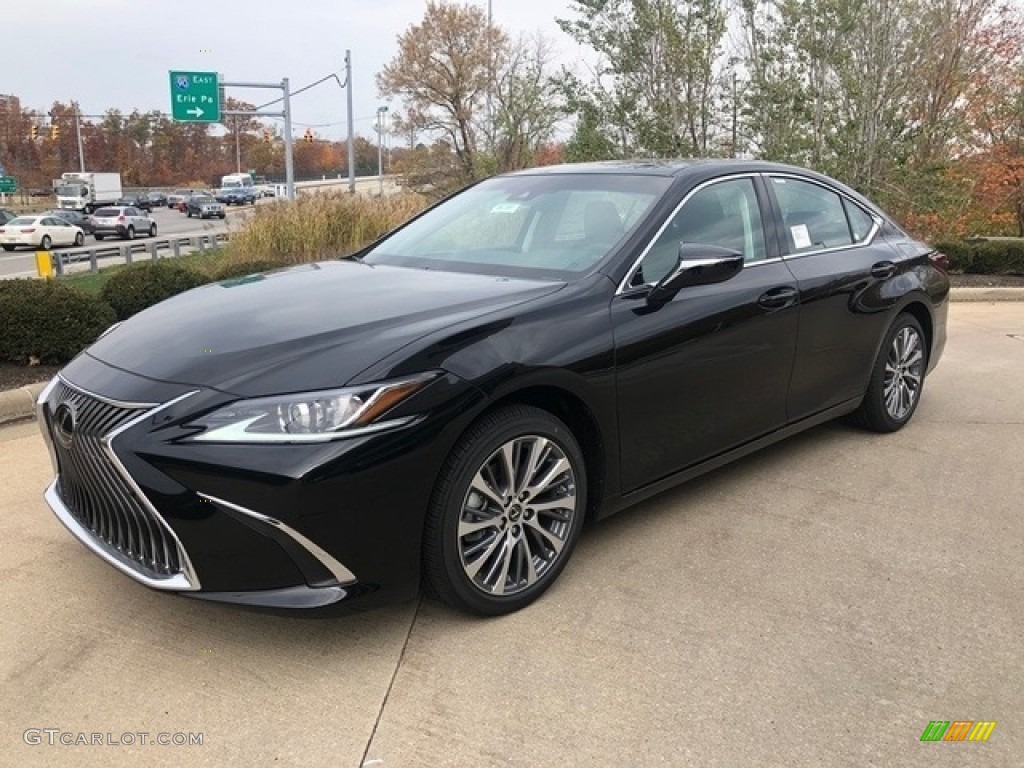 Obsidian 2020 Lexus ES 350 F Sport AWD Exterior Photo #137088877