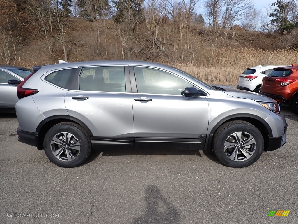 Lunar Silver Metallic 2020 Honda CR-V LX AWD Exterior Photo #137091457