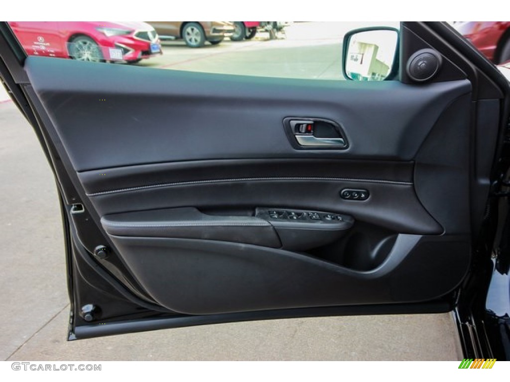 2020 Acura ILX A-Spec Ebony Door Panel Photo #137091616