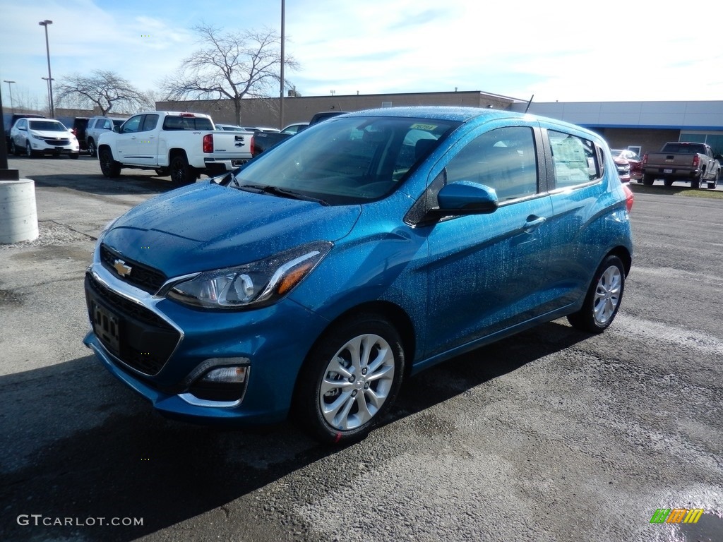 Caribbean Blue Metallic Chevrolet Spark