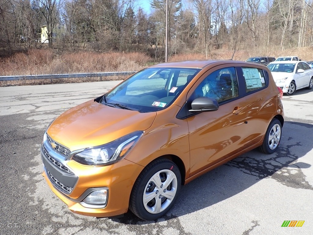 Orange Burst Metallic 2020 Chevrolet Spark LS Exterior Photo #137095664