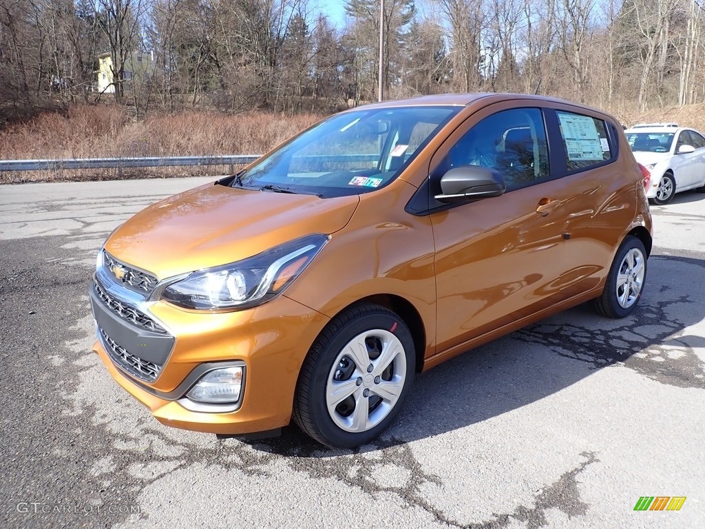 Orange Burst Metallic 2020 Chevrolet Spark LS Exterior Photo #137095682