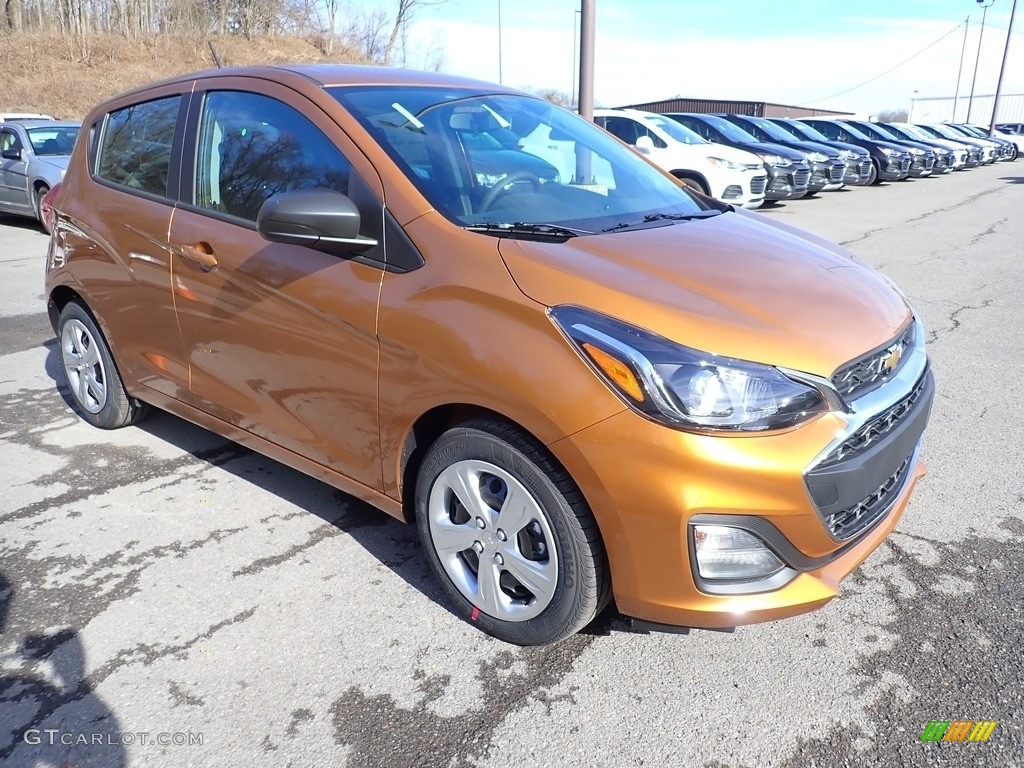 Orange Burst Metallic 2020 Chevrolet Spark LS Exterior Photo #137095826