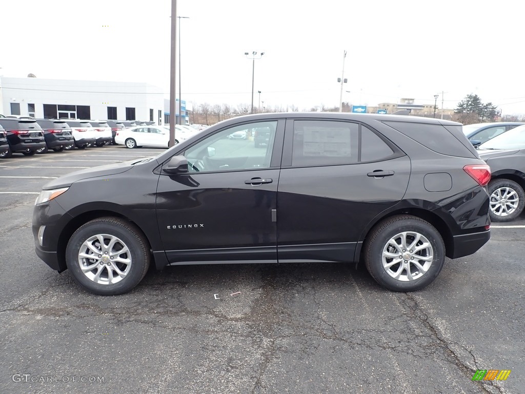 Mosaic Black Metallic 2020 Chevrolet Equinox LS AWD Exterior Photo #137097416