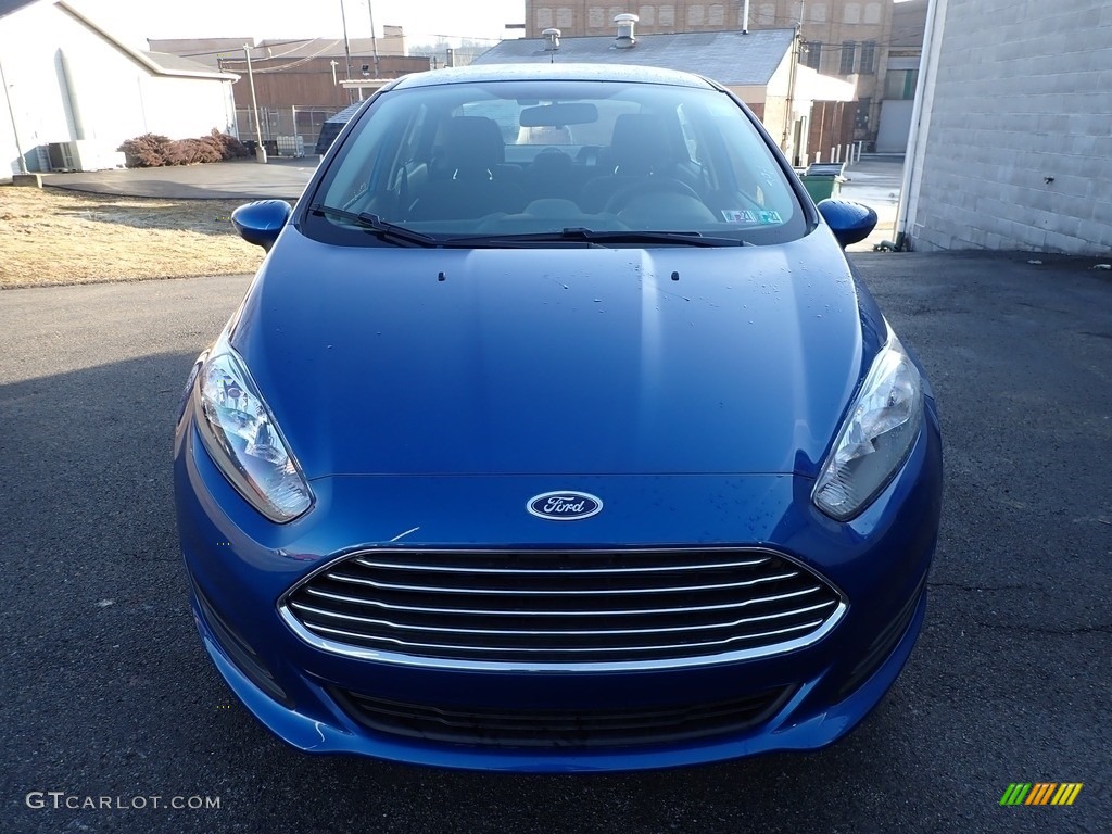 2019 Fiesta SE Sedan - Lightning Blue / Charcoal Black photo #8