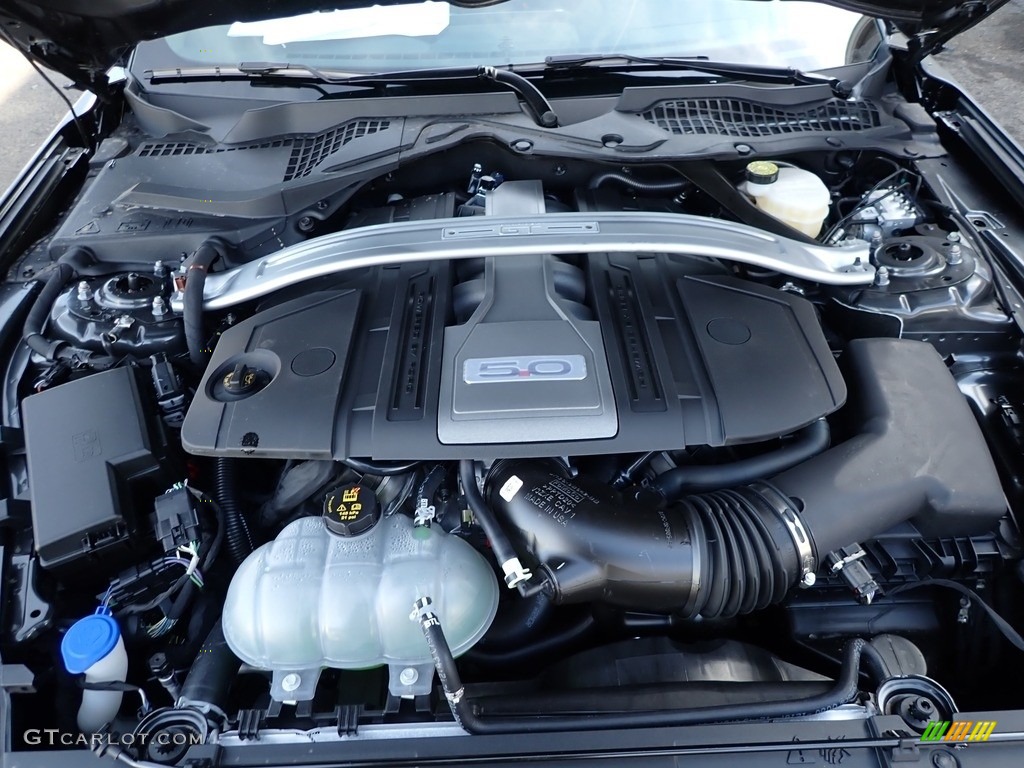 2020 Ford Mustang GT Premium Fastback 5.0 Liter DOHC 32-Valve Ti-VCT V8 Engine Photo #137099126