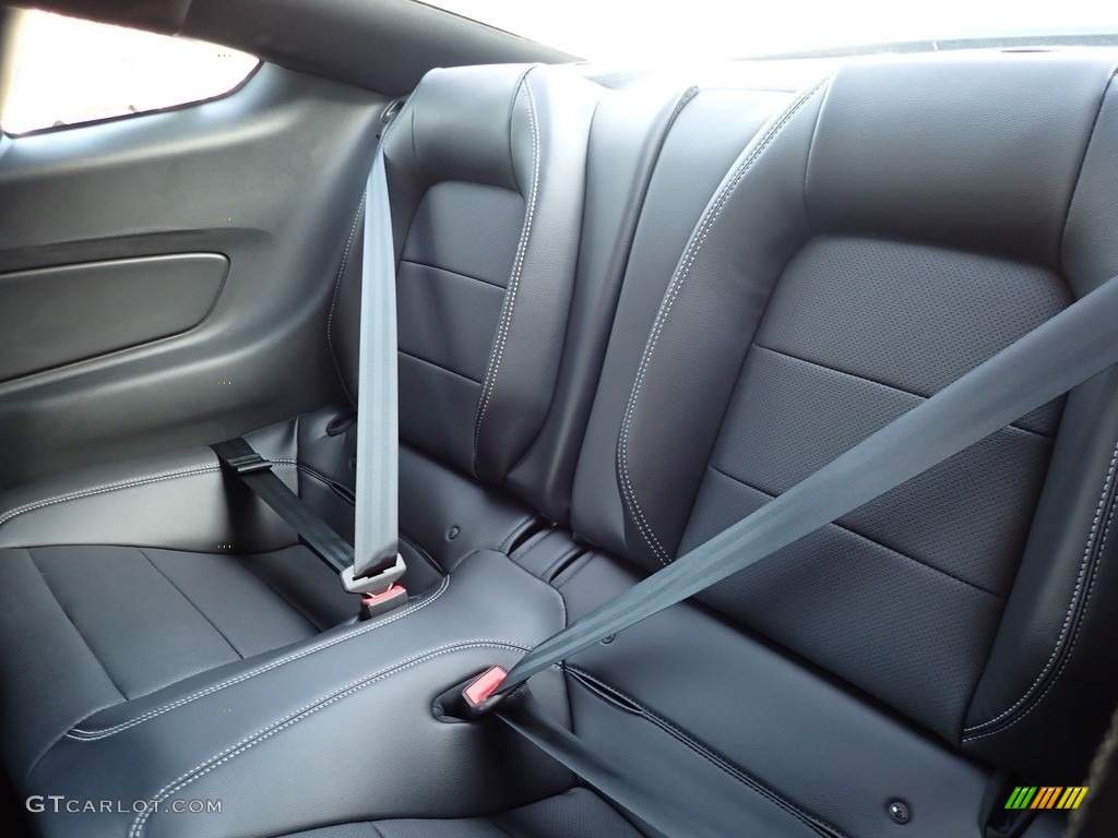 Ebony Interior 2020 Ford Mustang GT Premium Fastback Photo #137099168