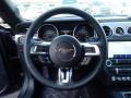 Ebony 2020 Ford Mustang GT Premium Fastback Steering Wheel