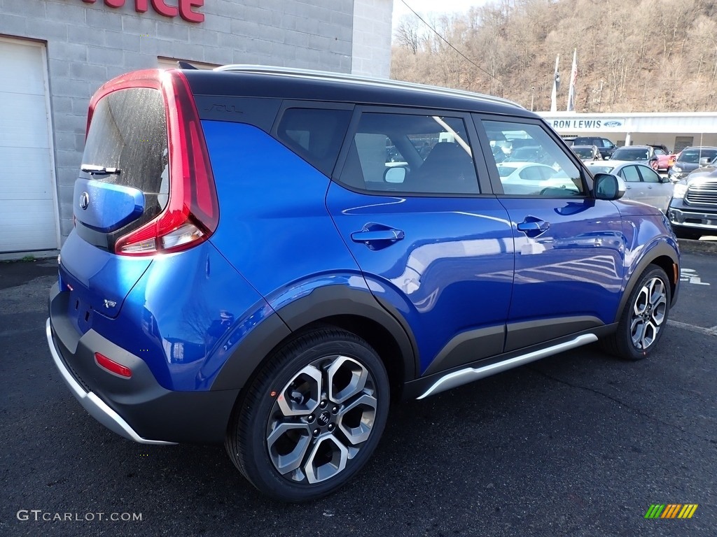Neptune Blue 2020 Kia Soul X-Line Exterior Photo #137099222