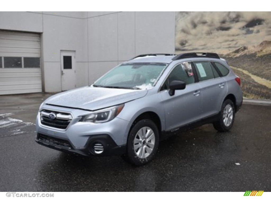 2019 Outback 2.5i - Ice Silver Metallic / Slate Black photo #2