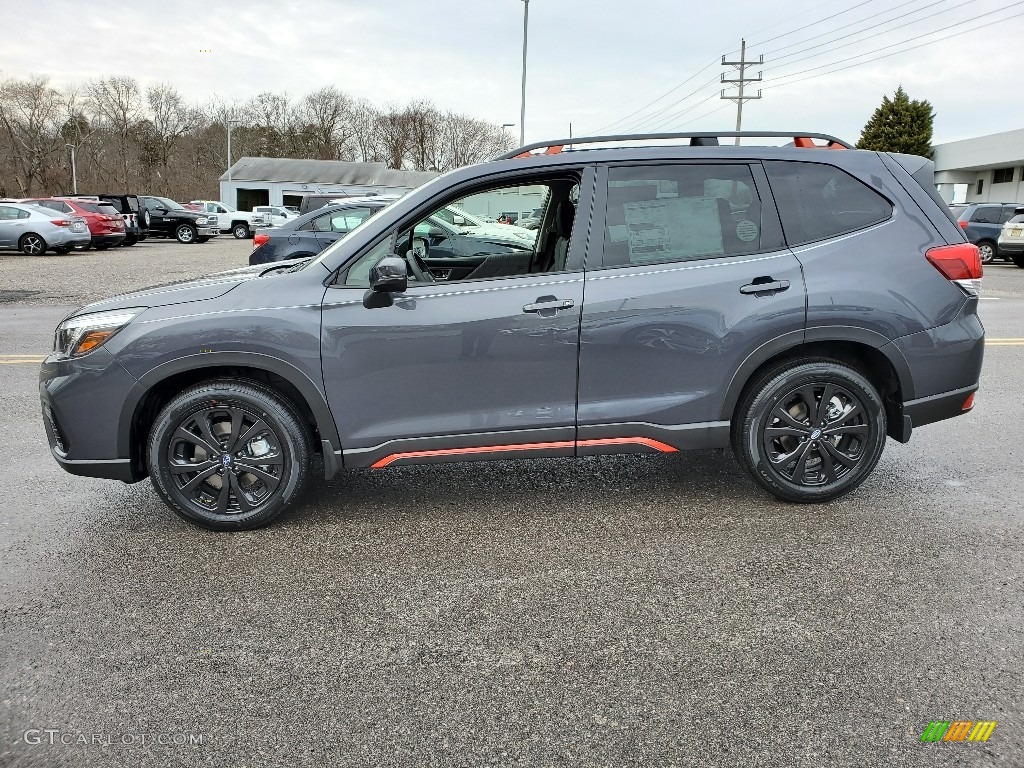 Gray Metallic 2025 Subaru Forester 2.5i Sport Exterior Photo