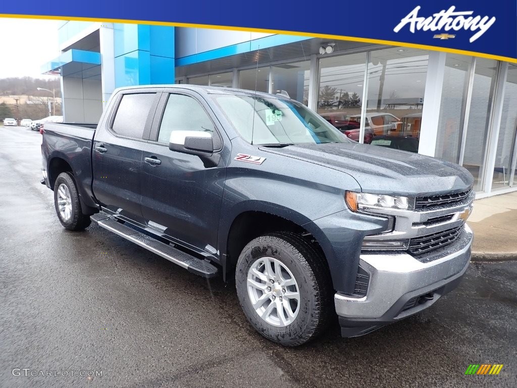 2020 Silverado 1500 LT Crew Cab 4x4 - Shadow Gray Metallic / Jet Black photo #1