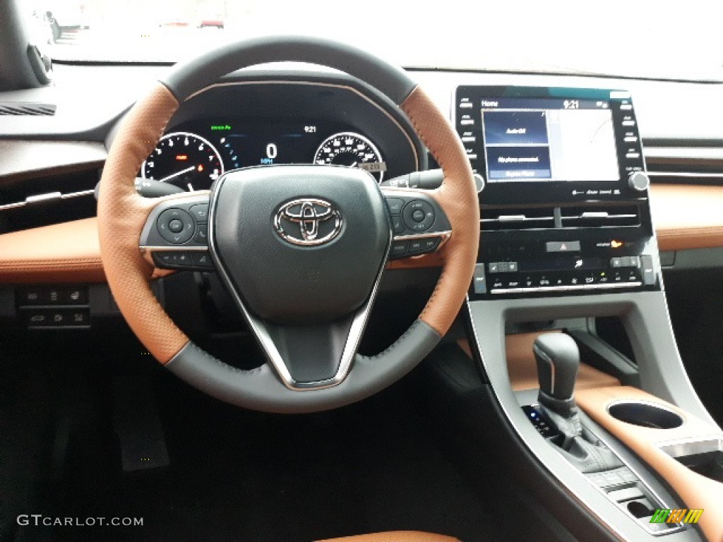 2020 Toyota Avalon Limited Cognac Steering Wheel Photo #137101967
