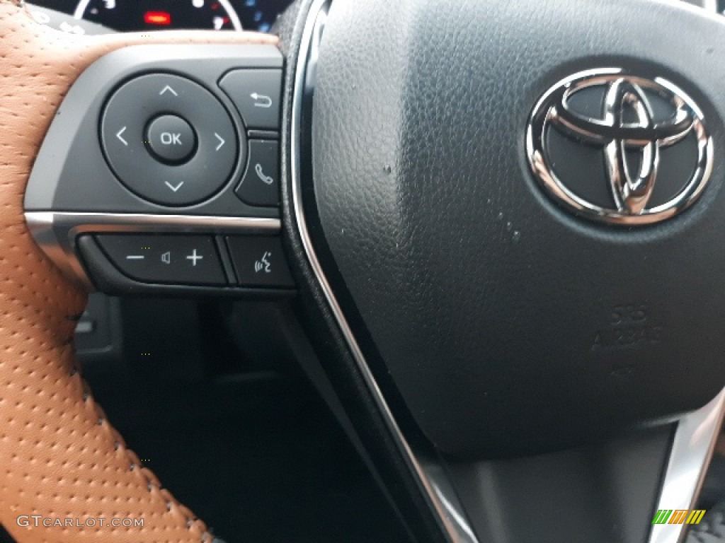 2020 Toyota Avalon Limited Cognac Steering Wheel Photo #137102015