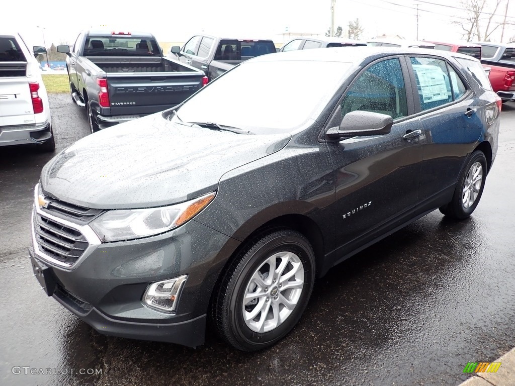2020 Equinox LS AWD - Nightfall Gray Metallic / Ash Gray photo #7