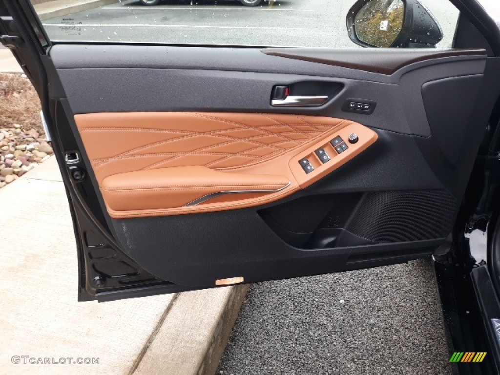 2020 Toyota Avalon Limited Cognac Door Panel Photo #137102450