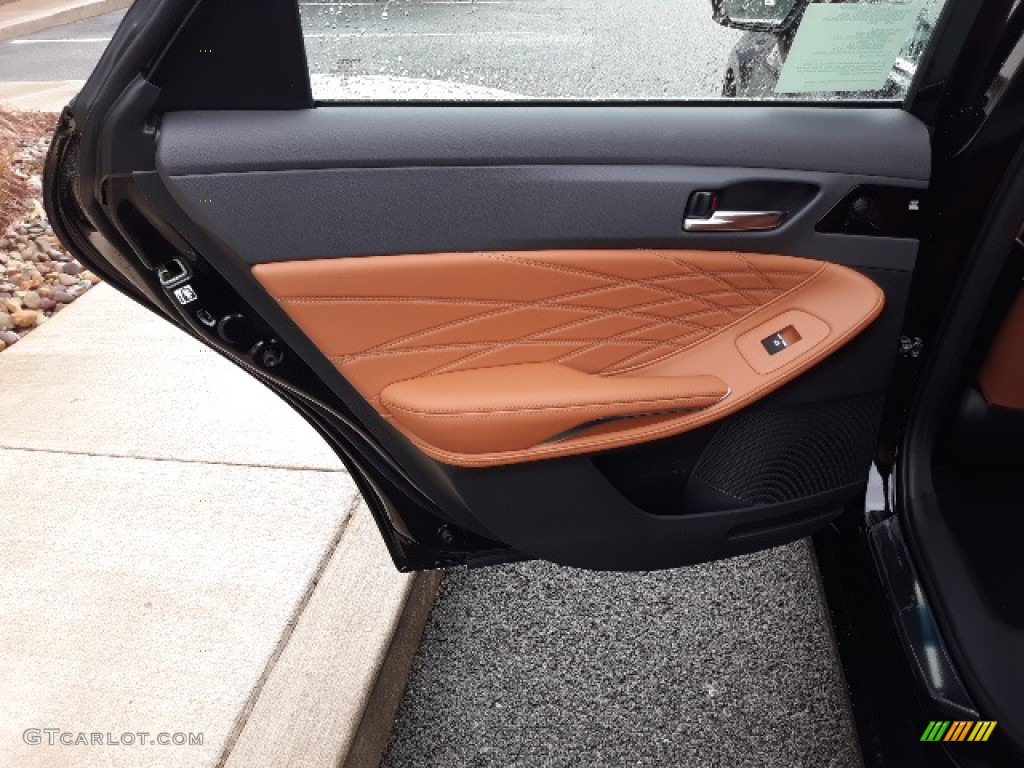 2020 Toyota Avalon Limited Cognac Door Panel Photo #137102594