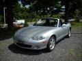 2001 Sunlight Silver Metallic Mazda MX-5 Miata Roadster  photo #1