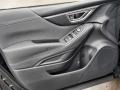 Black 2020 Subaru Forester 2.5i Premium Door Panel