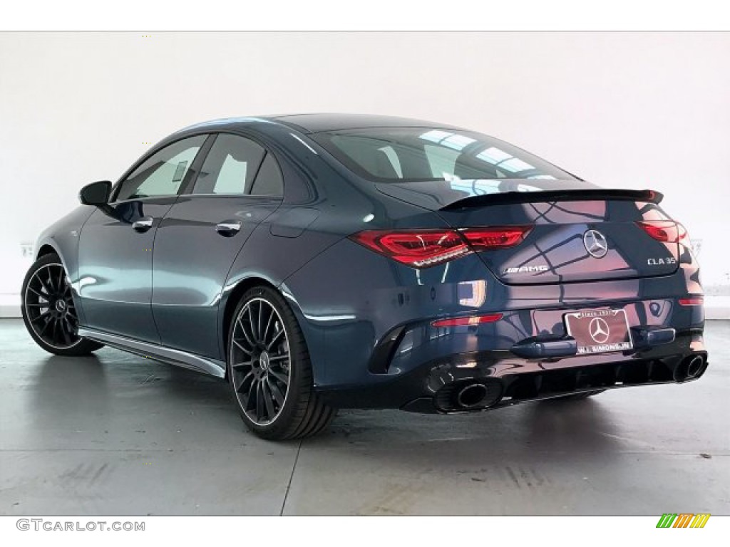 Denim Blue Metallic 2020 Mercedes-Benz CLA AMG 35 Coupe Exterior Photo #137104082